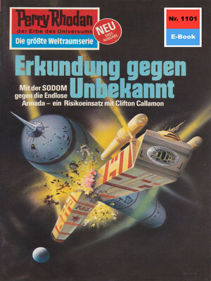 cover image of Perry Rhodan 1101